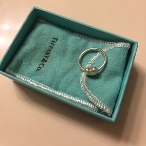 Tiffany & Co Heart Wire Ring Size 6